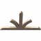 Ekena Millwork Richland Smooth Timber Gable Bracket, Douglas Fir, 72"W x 42"H x 3 1/2"D x 5 1/2"F, 14/12 Pitch GBW072X42X0406RIC00SDF - alternate 2